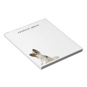 Bloc-note Chien papillon (Incliné)