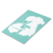 Bloc-note Chien Pekingese Chien Chien Puppy (Incliné)