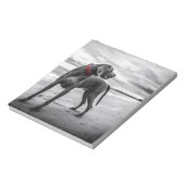 Bloc-note Chien Weimaraner (Tourné)