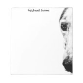 Bloc-note Chien Whippet (Devant)