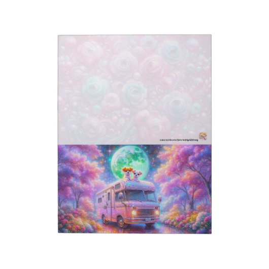 Bloc-note Chiens de camping (Tourné)