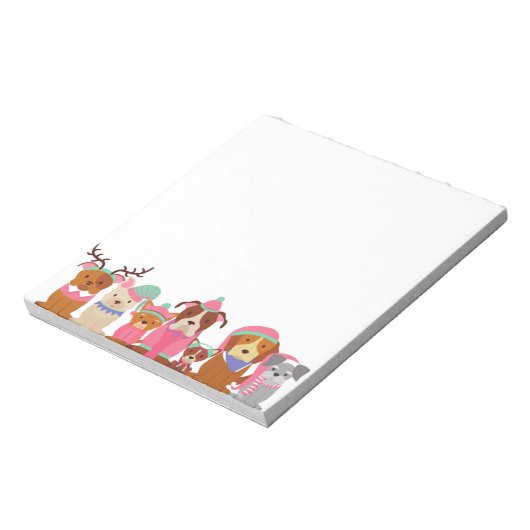 Bloc-note Chiens mignons (Tourné)