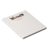 Bloc-note Chiens mignons Grooming Service Affaires (Incliné)