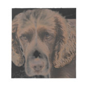 Bloc-note Chiens Springer anglais (Devant)