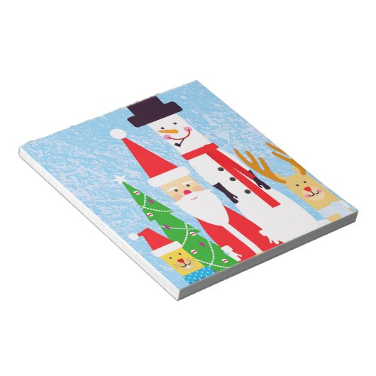 Bloc-note Chiffres de Noël (Incliné)