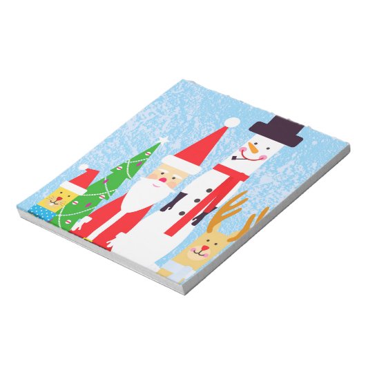 Bloc-note Chiffres de Noël (Tourné)