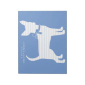 Bloc-note Chihuahua Chien Chig Puppy (Tourné)