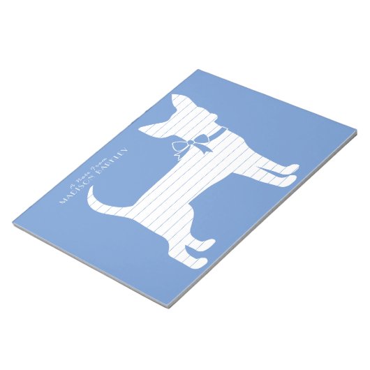 Bloc-note Chihuahua Chien Chig Puppy (Incliné)