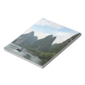 Bloc-note Chine, Guilin, Li River, Bateaux de la rivière le  (Tourné)