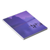 Bloc-note Chine, Li River. Les pêcheurs de cormorans. (Incliné)