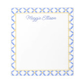 Bloc-note Chinoiserie Aquarelle Chic (Devant)