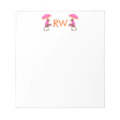 Bloc-note Chinoiserie Monkey Note Pad (Devant)