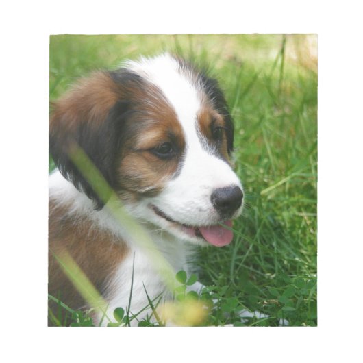 Bloc-note Chiot (Devant)