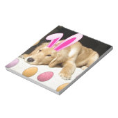 Bloc-note Chiot de Pâques Golden Retriever (Tourné)
