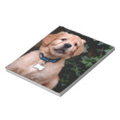 Bloc-note Chiot Golden Retriever (Tourné)