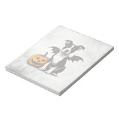 Bloc-note Chiot Halloween (Tourné)