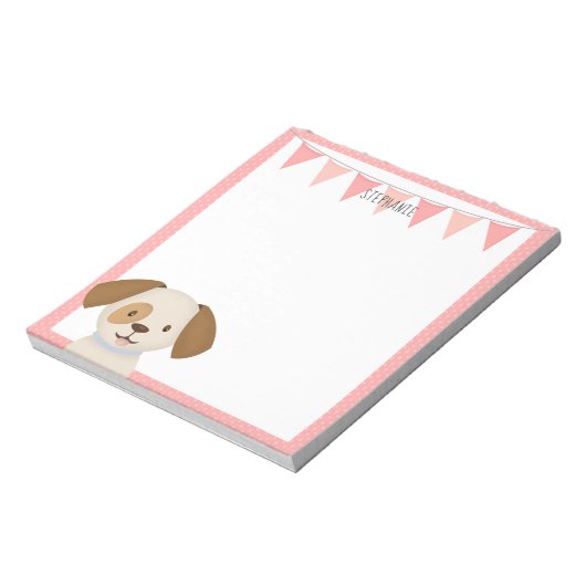 Bloc-note Chiot Mignon (Tourné)