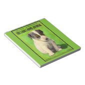 Bloc-note Chiots de la couverture du Ladies Home Journal de  (Incliné)