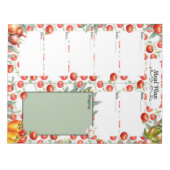 Bloc-note Chips 'N Salsa 7 Day Blank Meal Planner (Devant)