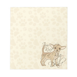 Bloc-note Chiwawa je suis un peu une affaire