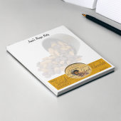 Bloc-note Chocolat, amandes et chocolat foncé Conception de 