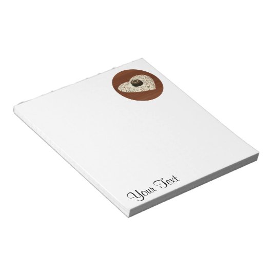 Bloc-note Chocolat de la Saint-Valentin (Incliné)