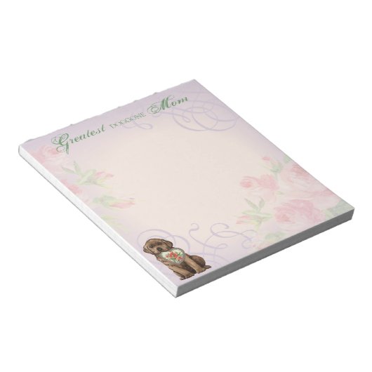 Bloc-note Chocolat Lab Heart Maman (Incliné)