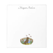 Bloc-note Chocolat Labrador Bird Dog Sunset (Devant)