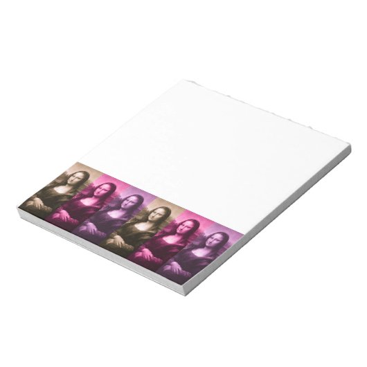 Bloc-note Chocolat rose violet Mona Lisa (Tourné)