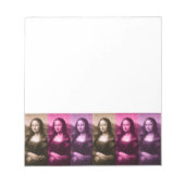 Bloc-note Chocolat rose violet Mona Lisa (Devant)