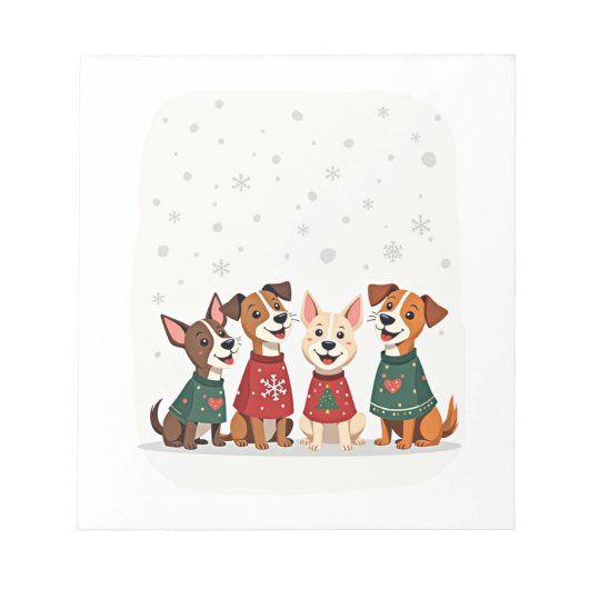Bloc-note Chœur de Noël de Terrier (Devant)