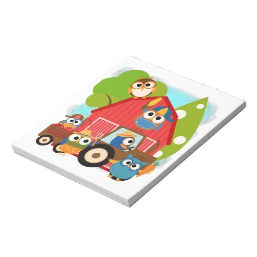 Bloc-note Chouettes (Tourné)