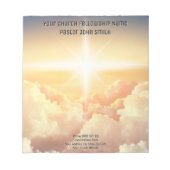 Bloc-note Christian Heavenly Cloud Church (Devant)