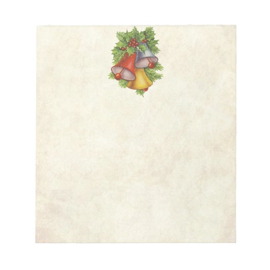 Bloc-note Christmas Bells (Devant)