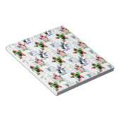 Bloc-note Christmas penguin ice skating (Incliné)