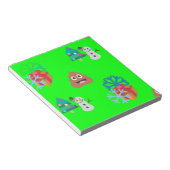 Bloc-note christmas poop emoji (Incliné)