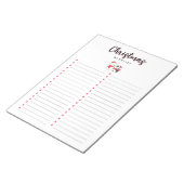 Bloc-note Christmas Wishlist Snowman et Penguin (Incliné)