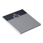Bloc-note Chrome comme sur Carbon Fibre Print Scottish Thist (Incliné)