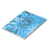 Bloc-note Chrysanthème bleu (Tourné)