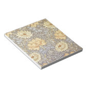 Bloc-note Chrysanthème jolie fleur de William Morris (Incliné)