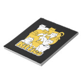 Bloc-note Chubby Kitties Design - Cat Art adorable (Tourné)
