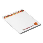 Bloc-note Chute de l'automne (Incliné)