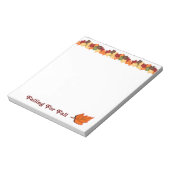 Bloc-note Chute de l'automne (Tourné)