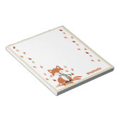 Bloc-note Chute Fox Woodland Anniversaire (Incliné)