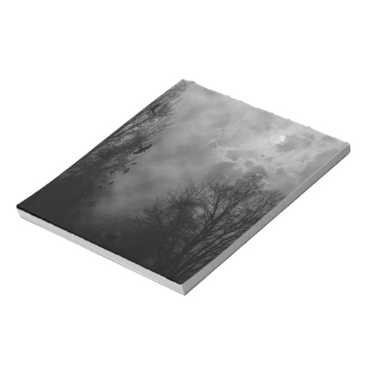 Bloc-note Ciel gothique hanté (Tourné)