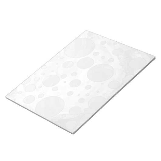 Bloc-note Ciel Pluvieux Points Gris (Incliné)