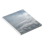 Bloc-note Ciel, Vue Avion, Beaux Nuages (Incliné)
