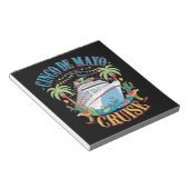 Bloc-note Cinco De Mayo Cruise Mexique Bateau mexicain Fiest (Incliné)