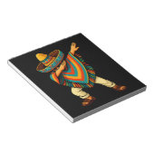 Bloc-note Cinco de Mayo Dabbing Mexicain Poncho (Incliné)