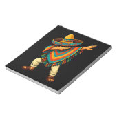 Bloc-note Cinco de Mayo Dabbing Mexicain Poncho (Tourné)